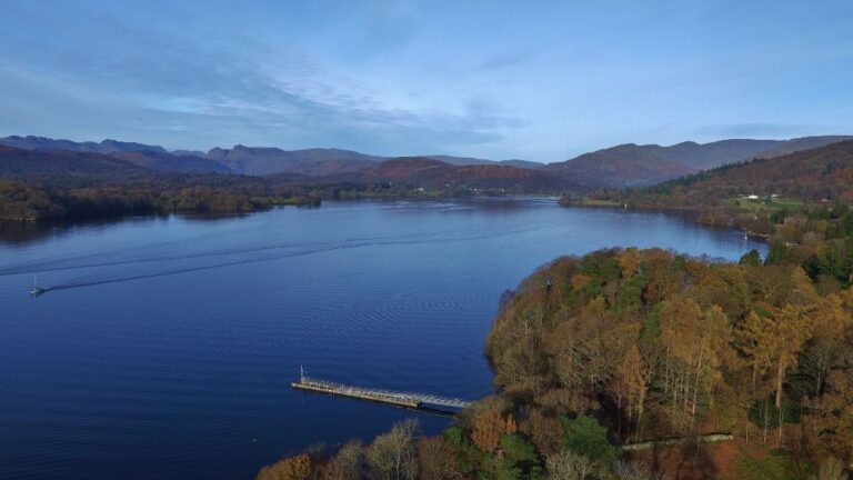landscape view of Lake Windermere